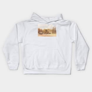 Kensington Gardens by Samuel Palmer Kids Hoodie